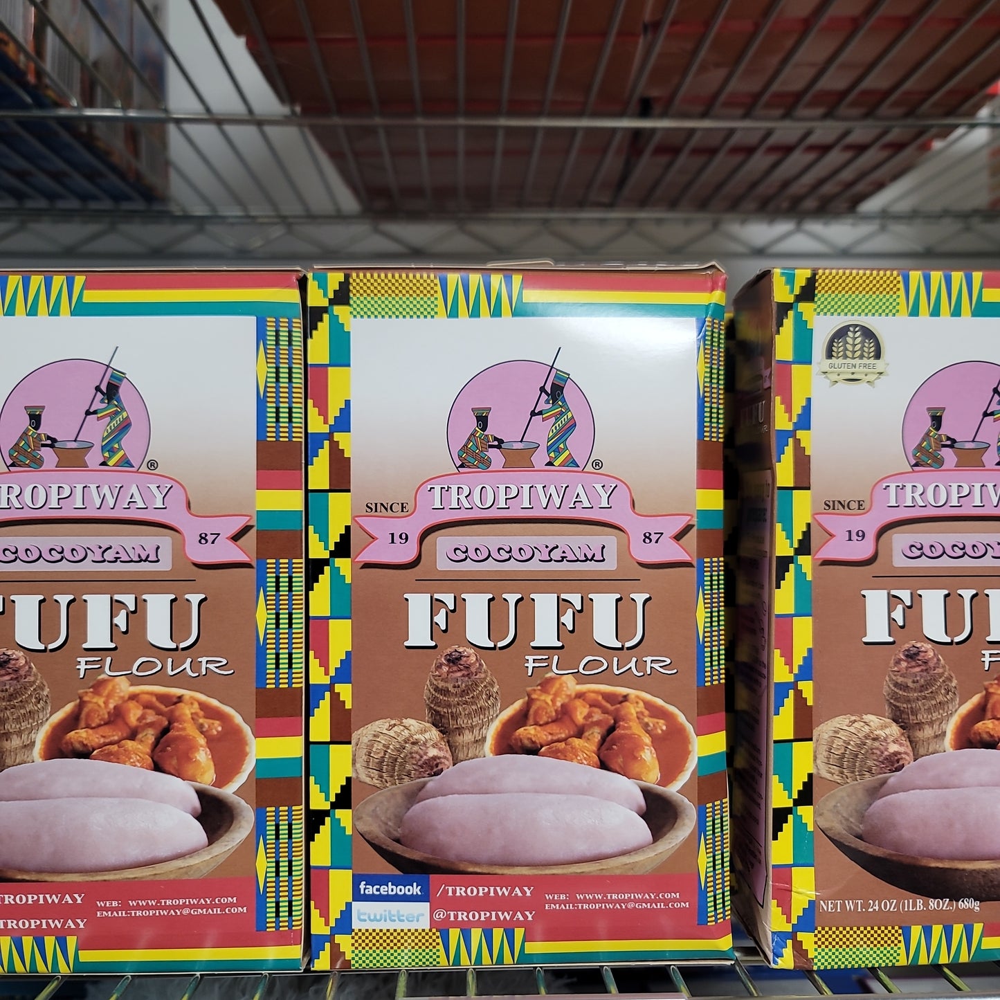 tropiway fufu cocoyam 1.5lbs