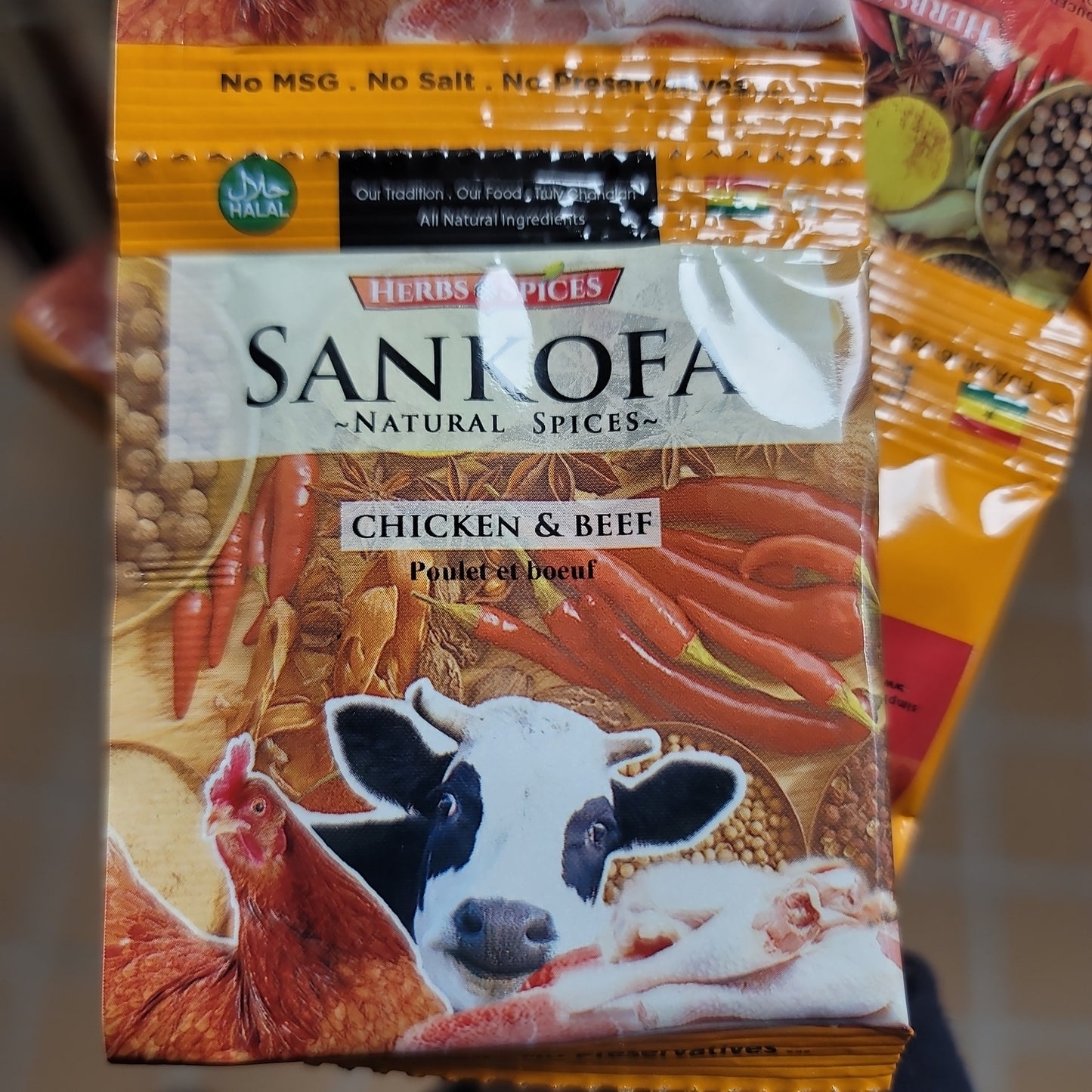 Sankofa Spice chicken & beef spice 1packet 5g