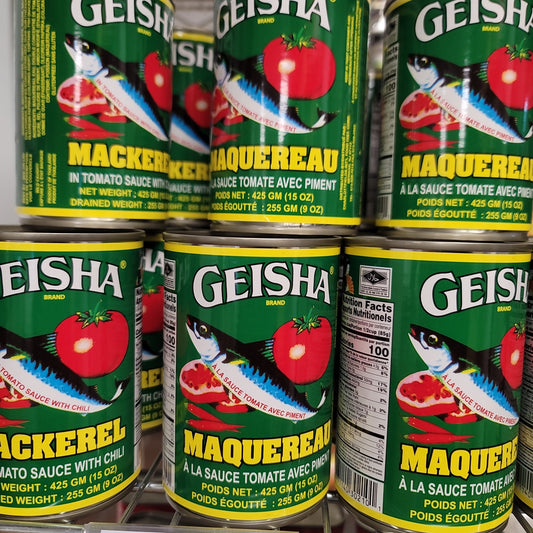 Geisha Mackarel in Tomato Lg 150z