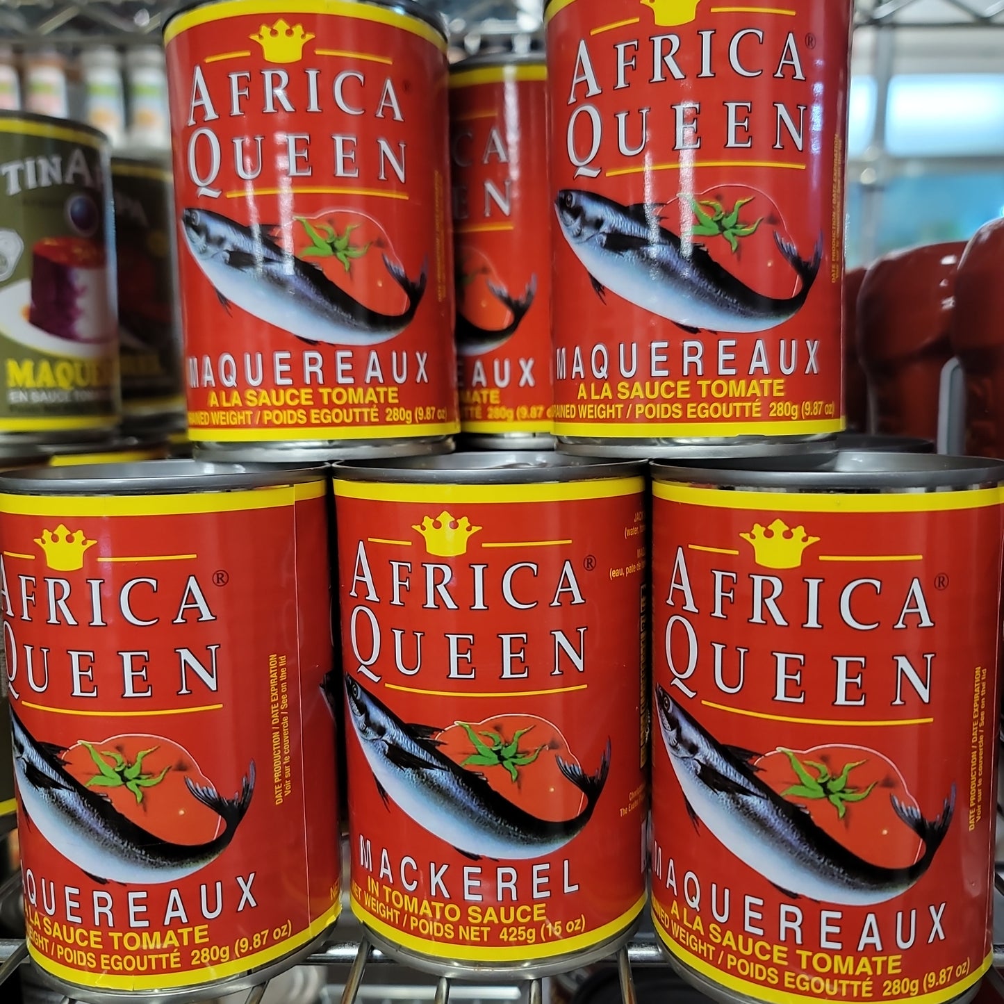 African Queen Mackerel 425g