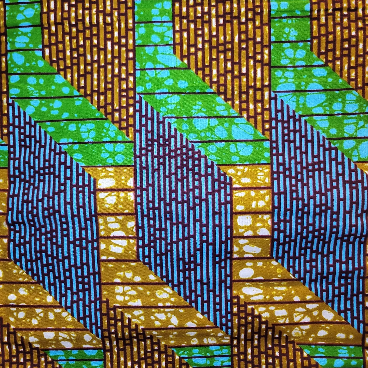 African Print Phoenix Hitarget Veritable wax block prints 6 yards 100% Cotton