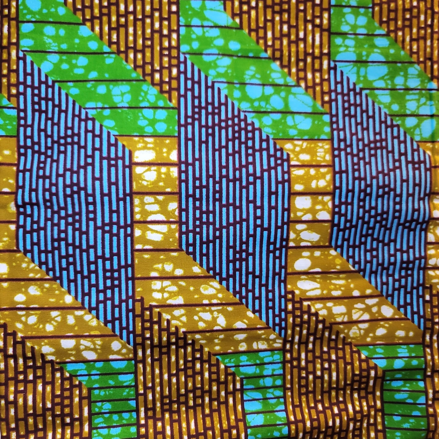 African Print Phoenix Hitarget Veritable wax block prints 6 yards 100% Cotton