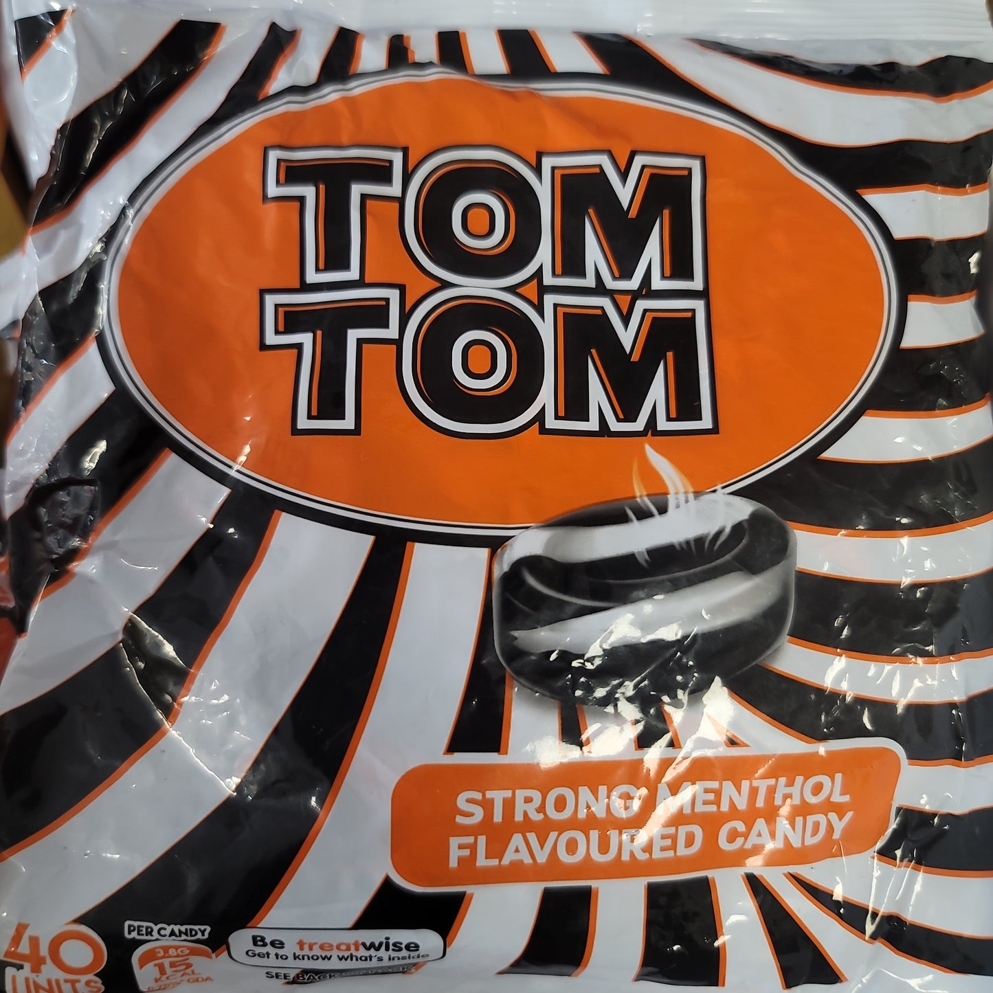 Tom Tom menthol flavored candy