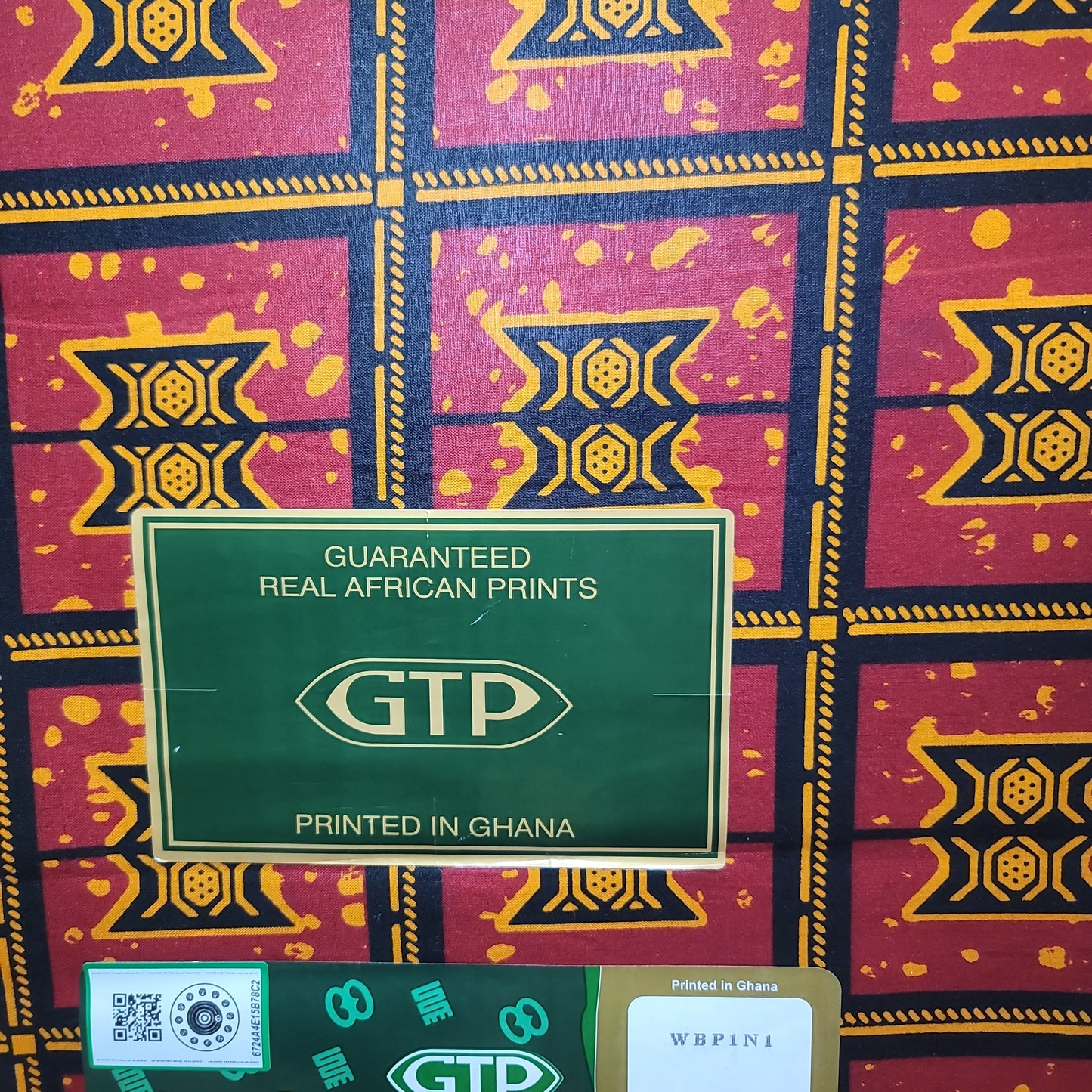 African Print GTP Adepa 17047 6 yards 100% Cotton