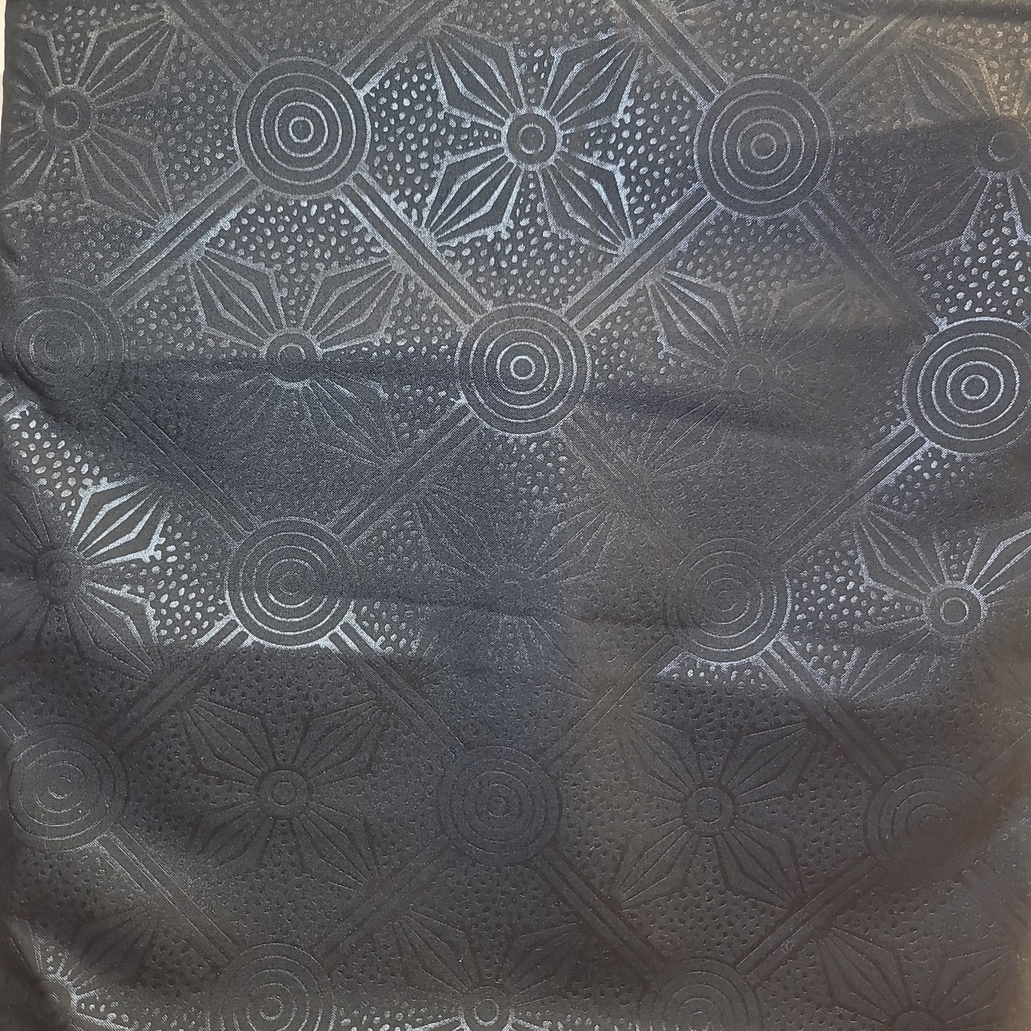 African Print Printex black 6 yrds