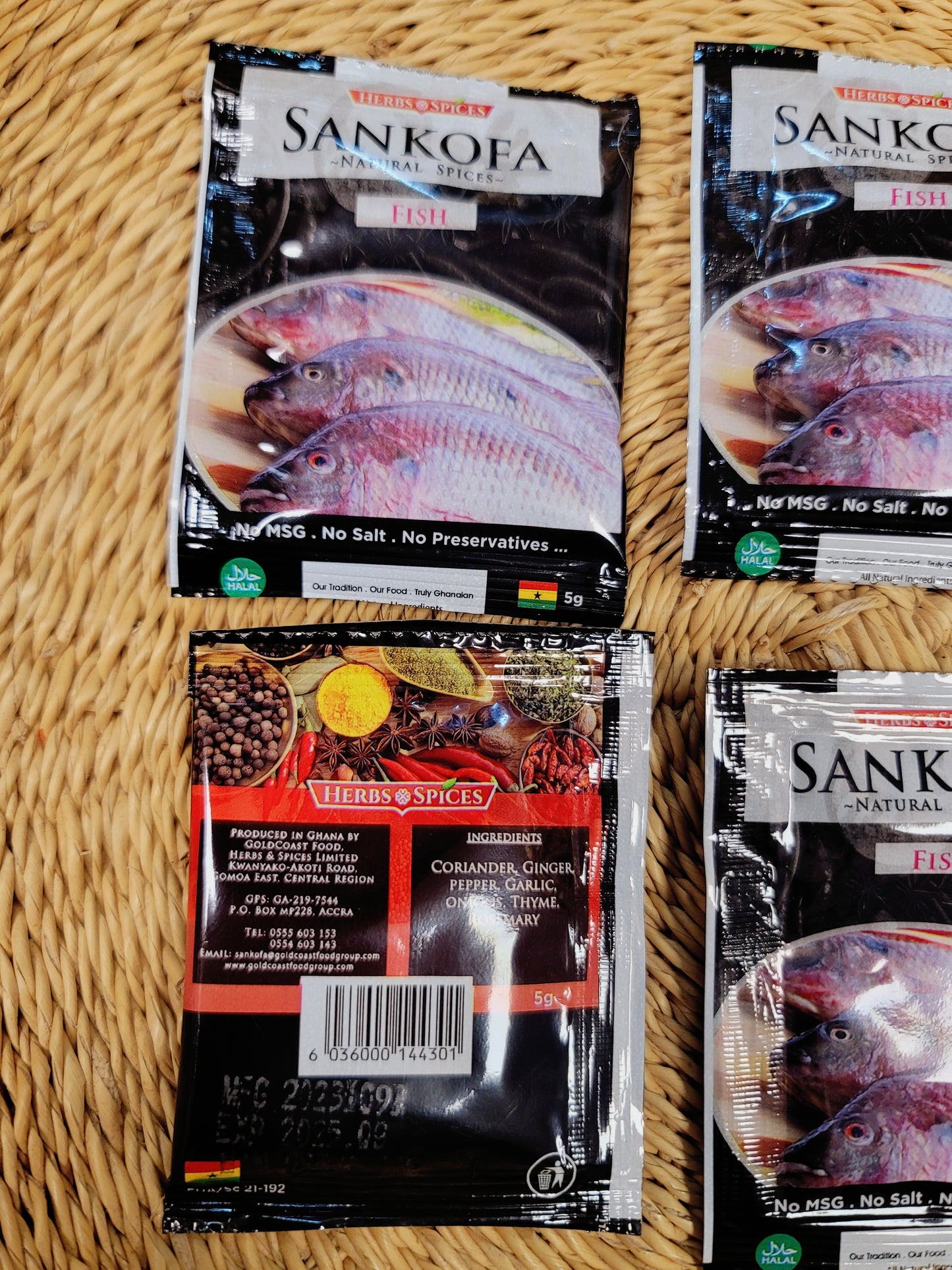 Sankofa Spice fish 1 packet 5g