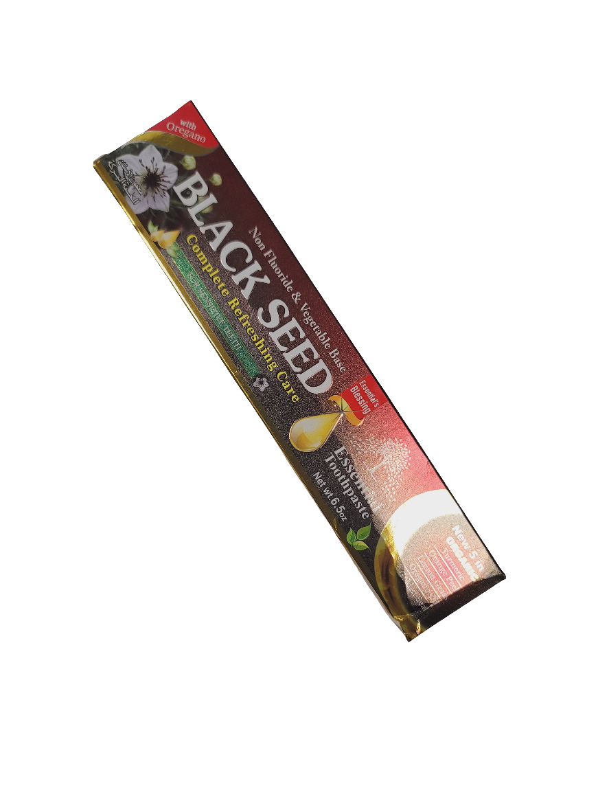 Essential Black seed toothpaste 6.05oz Organic Fluoride free