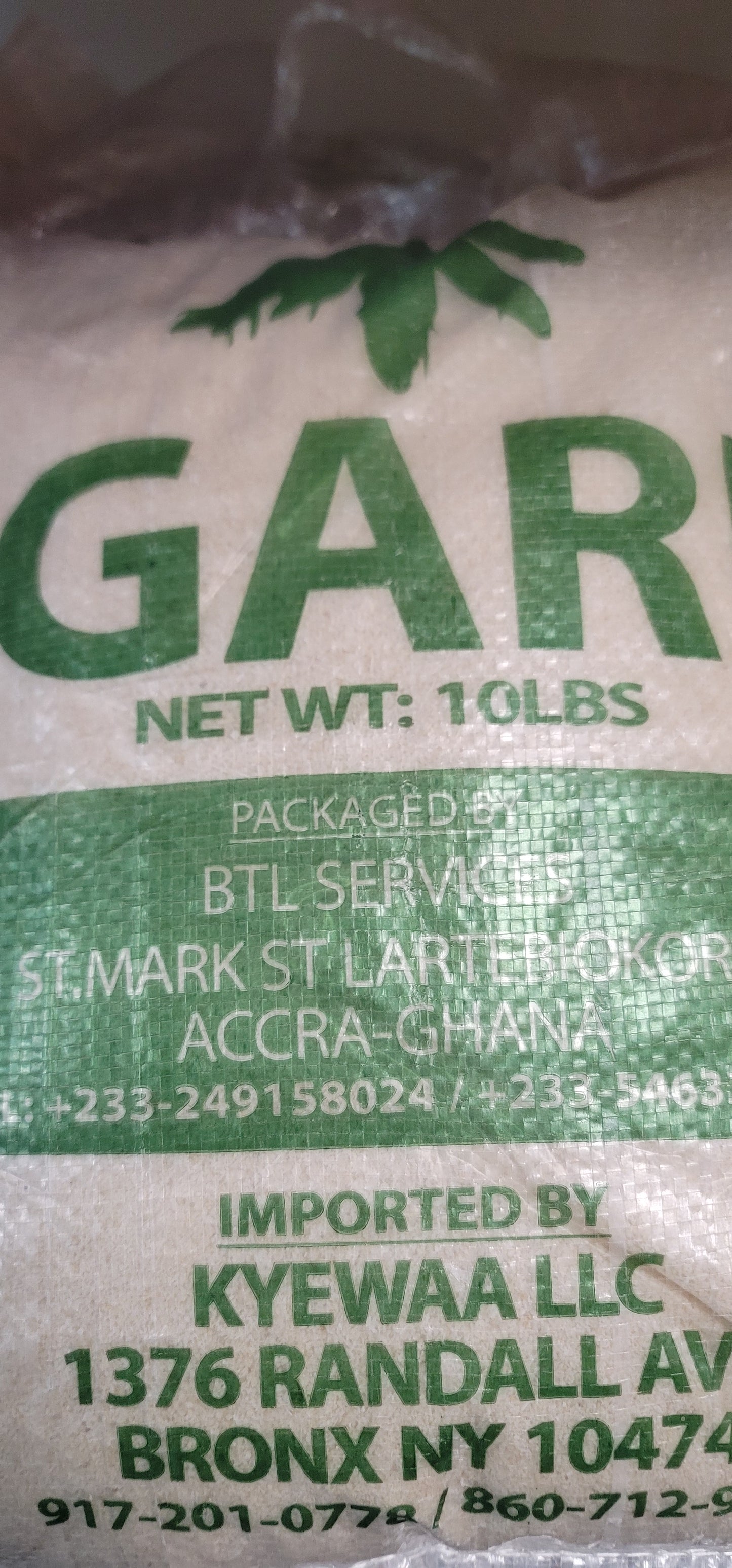 GARI 10LBS