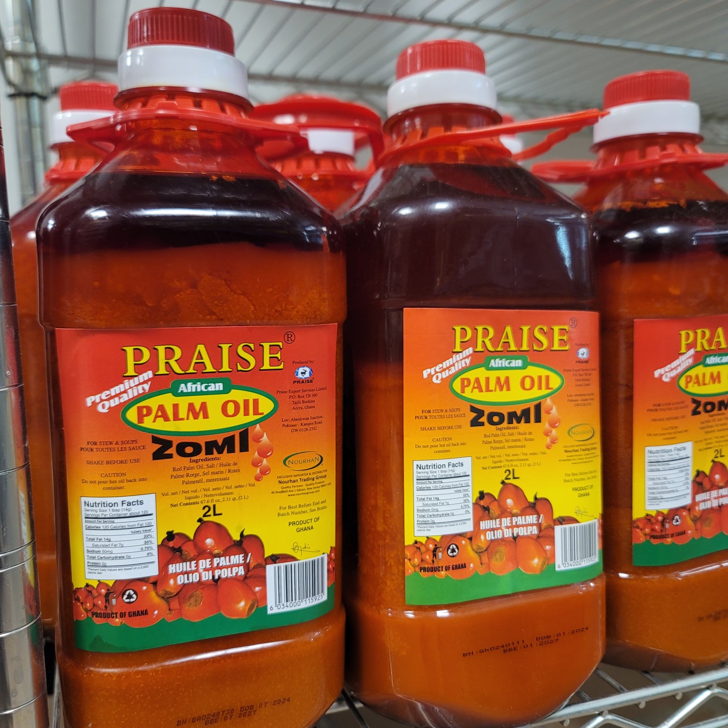 Praise Palm oil Zomi 2lt