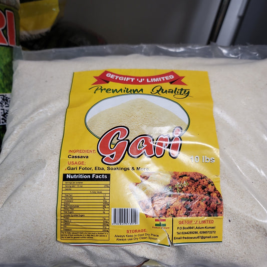 Gari GetGift J limited Ghana Gari 10 lbs