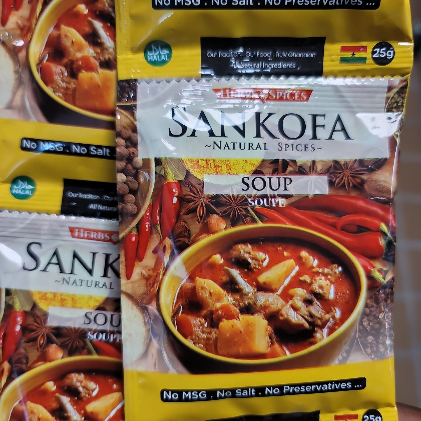 Sankofa Spice soup spice 1 packet 25g