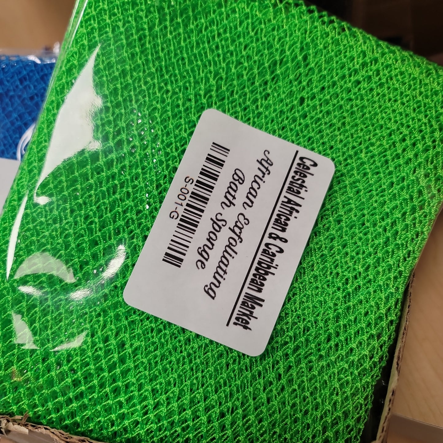 African Exfoliating  Net Sponge. Firm