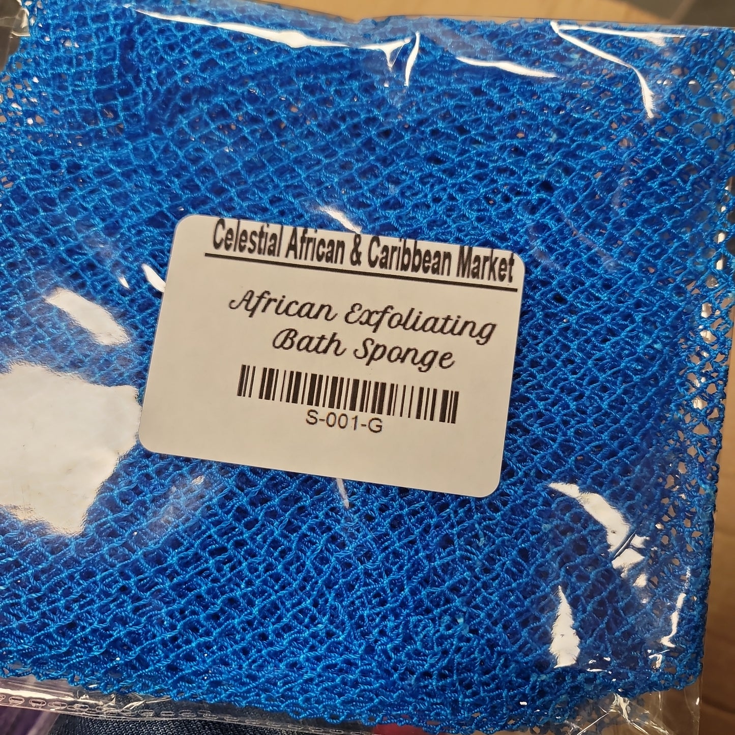 African Exfoliating  Net Sponge. Firm