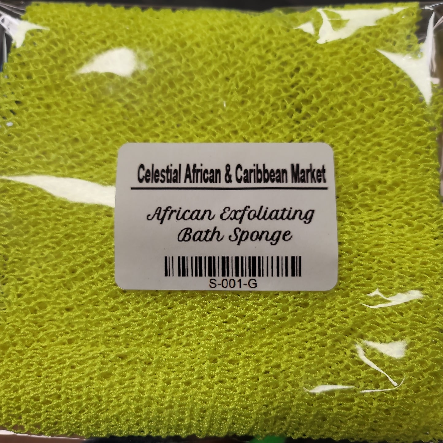 African Exfoliating  Net Sponge. Firm