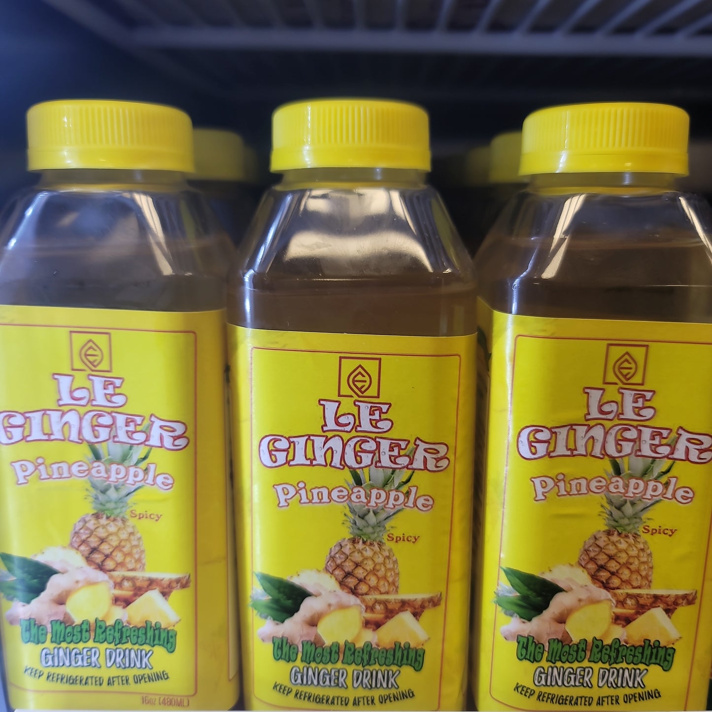 Le Ginger Drink - Pineapple 16oz