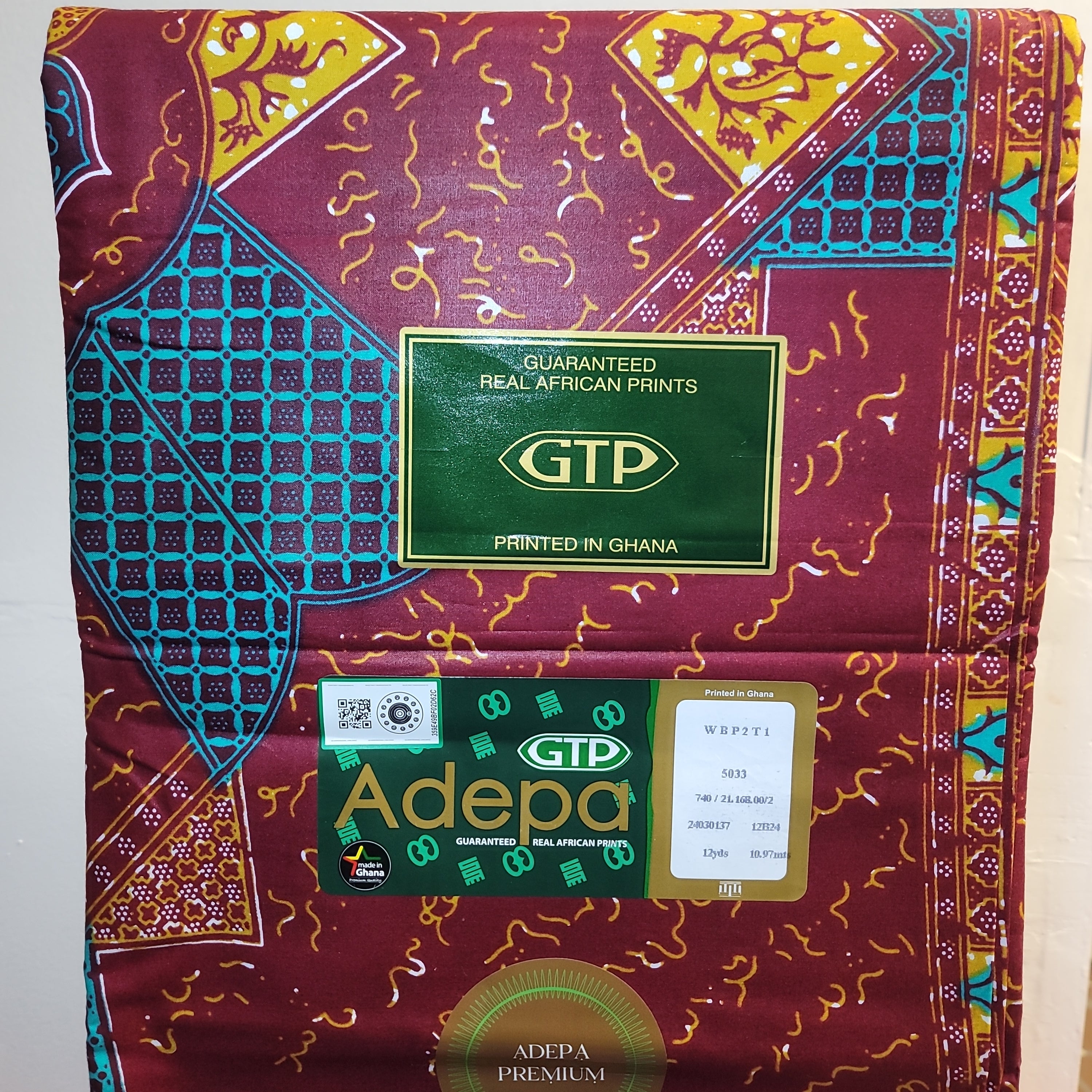 African Print GTP Adepa Premium 6 yards 100% cotton – Celestial African ...