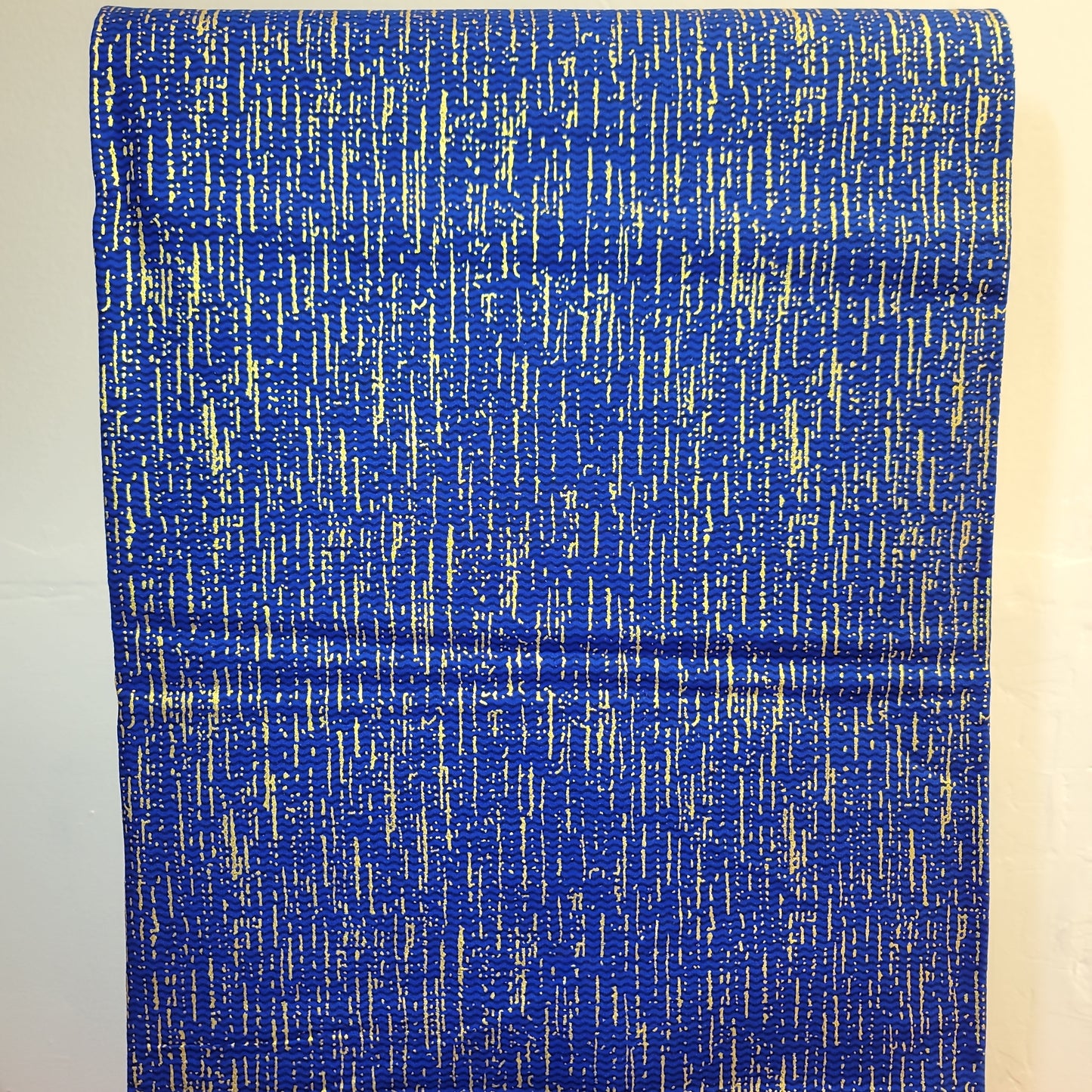 African Print VIP Fashion Kente gold 6 yards purple blue 100% Cotton