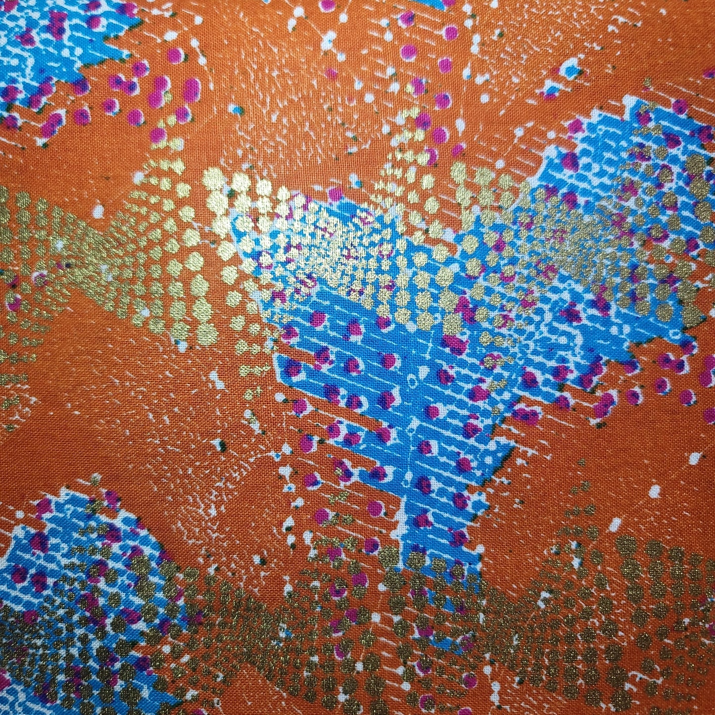 African Print Woodin Le Createur Emotion 83618 6yrds 100% Cotton