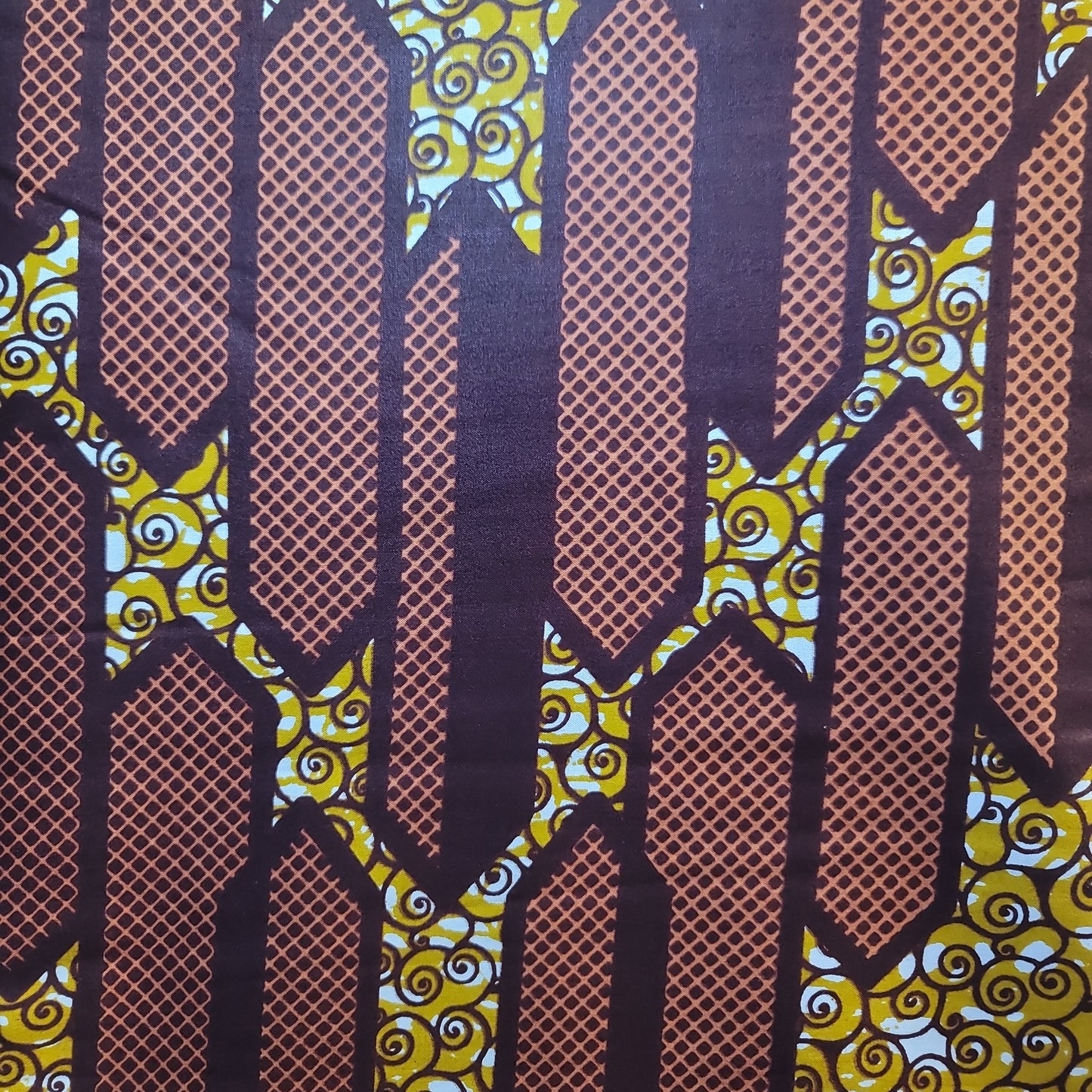 African Print GTP Adepa 18318 6 yards 100% Cotton
