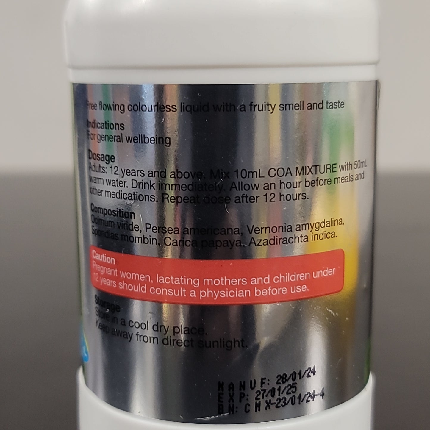 CAO Mixture for General Well-Being