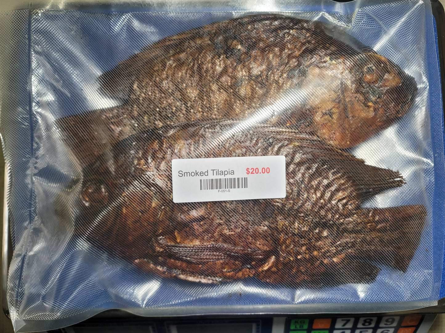 Smoked Dry Tilapia 2pck
