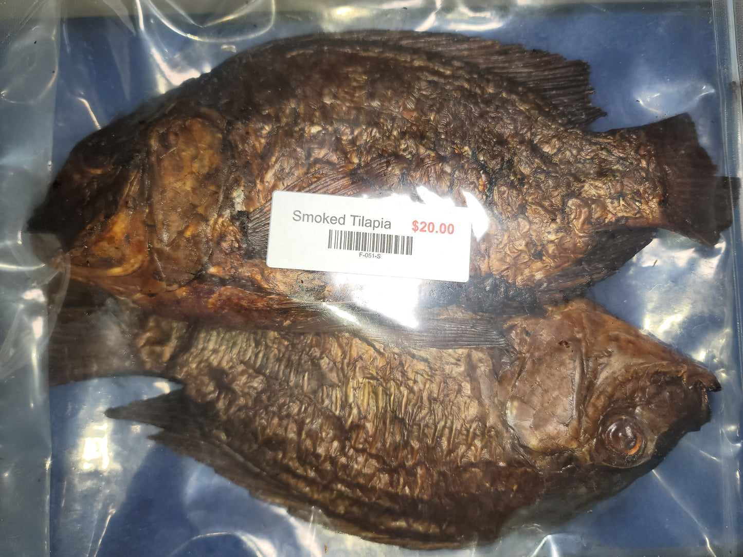 Smoked Dry Tilapia 2pck