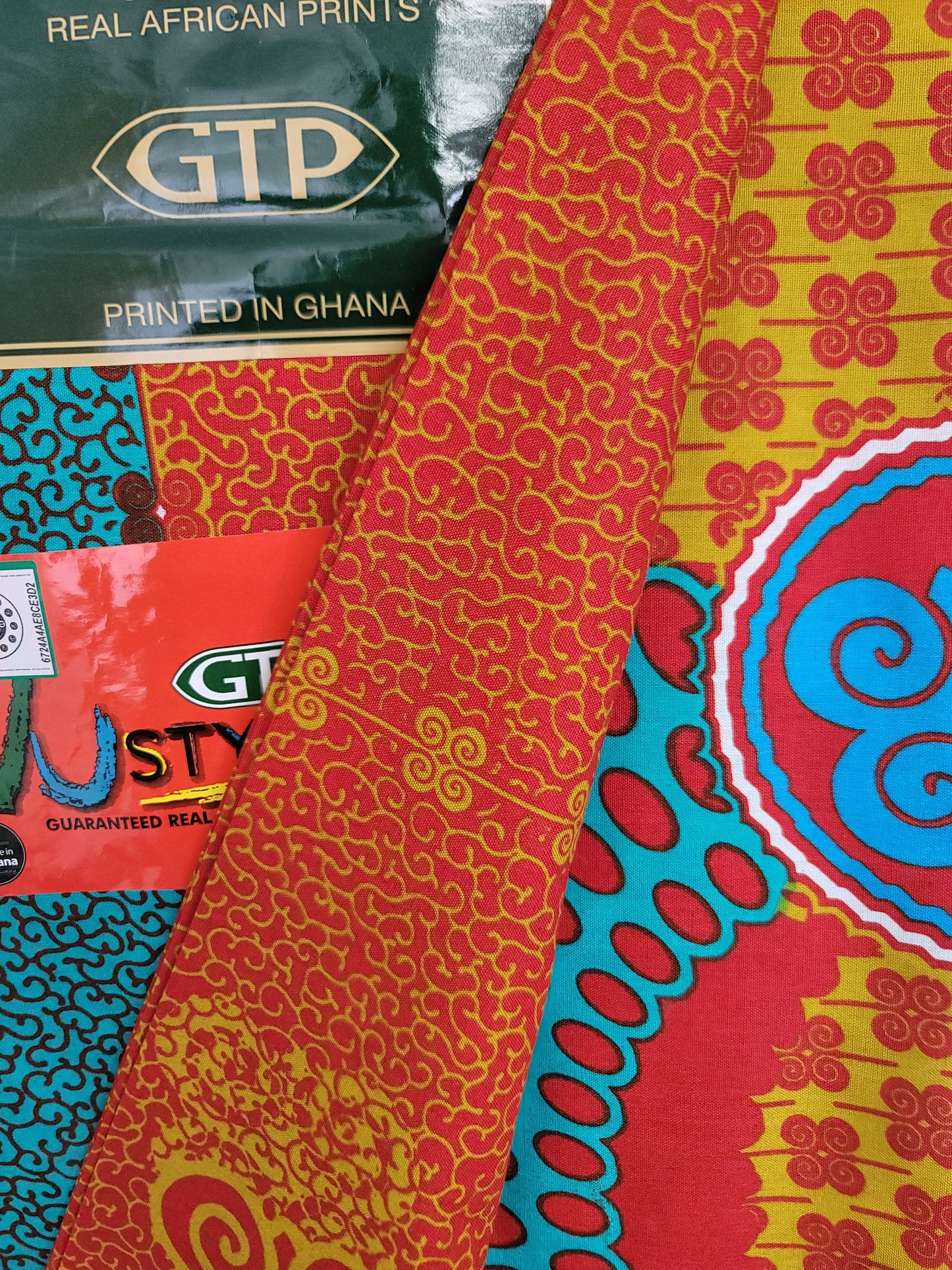 African Print GTP Nu Style  6yards 100% Cotton