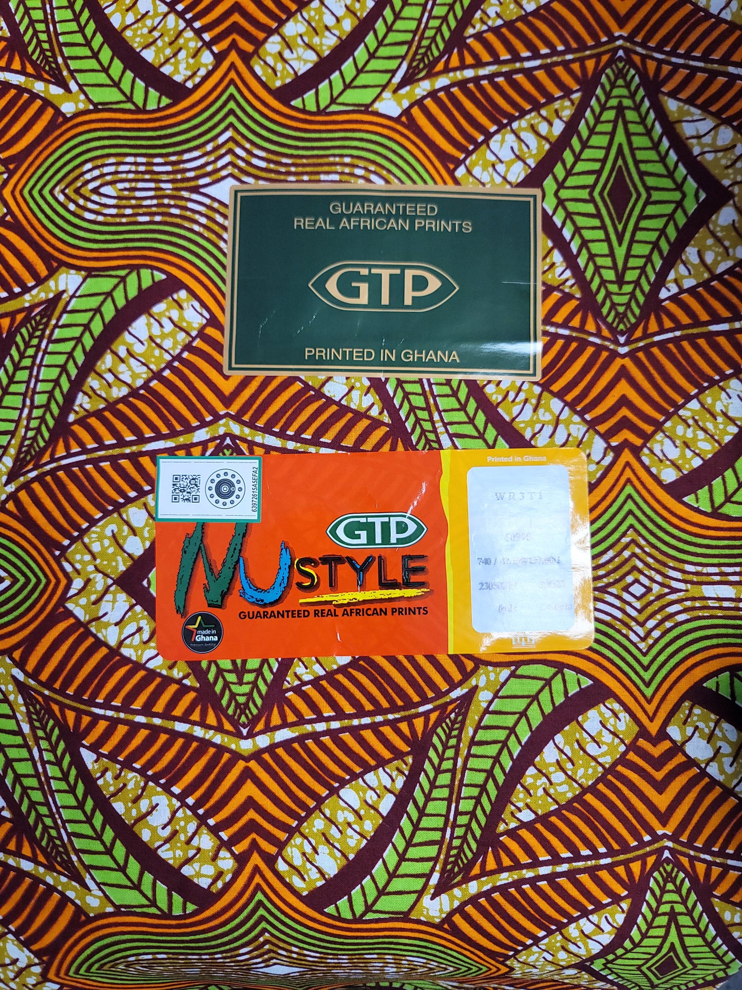 African Print GTP Nu Style  6yards 100% Cotton