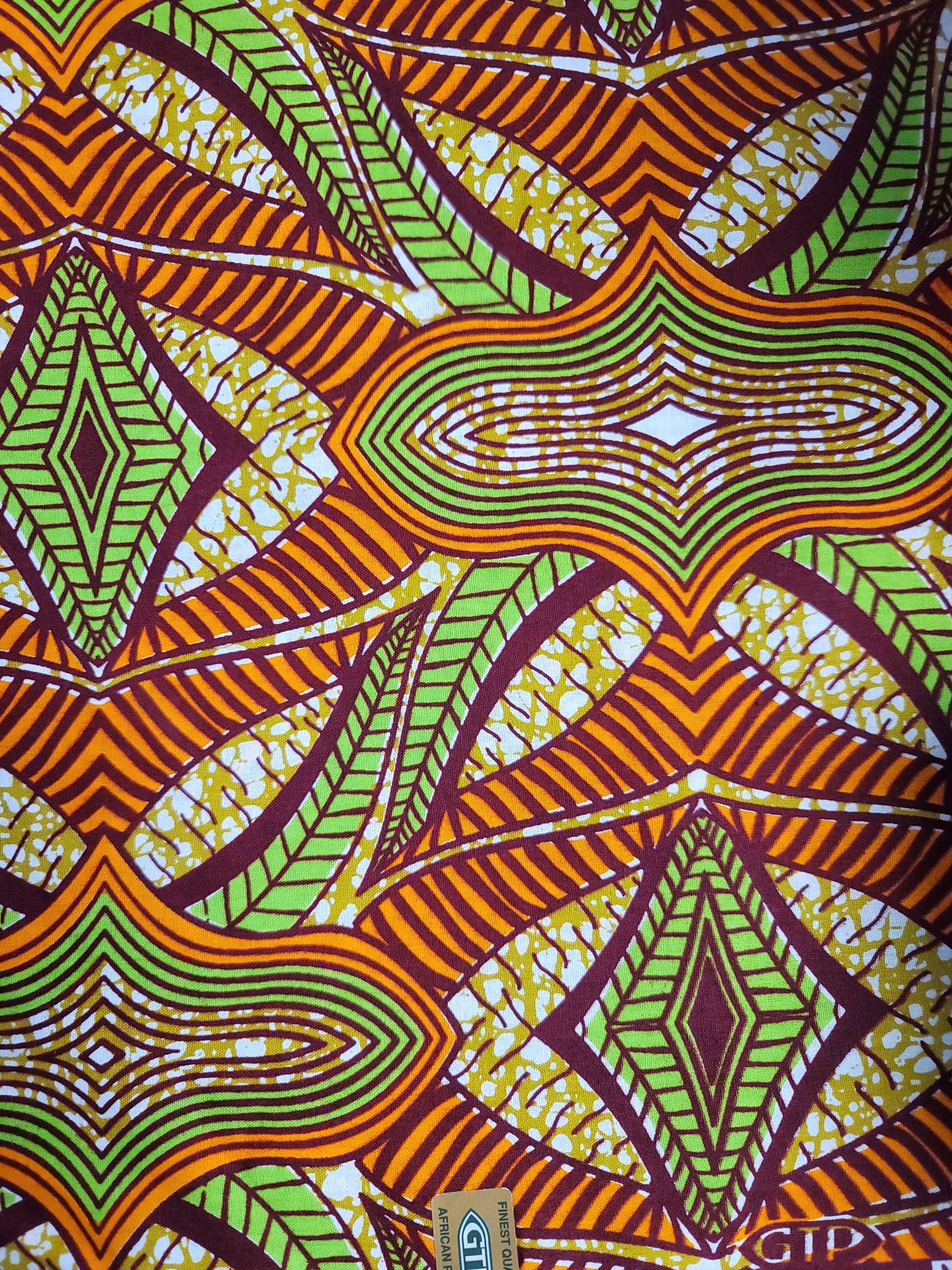 African Print GTP Nu Style  6yards 100% Cotton