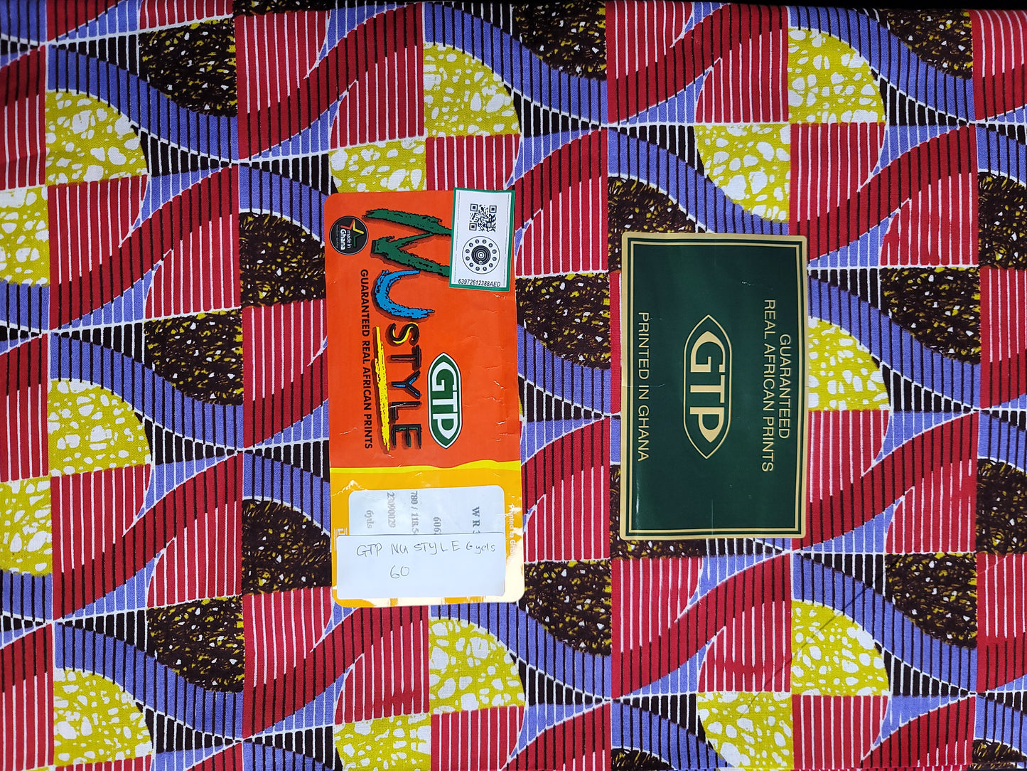 African Print GTP Nu Style  6yards 100% Cotton