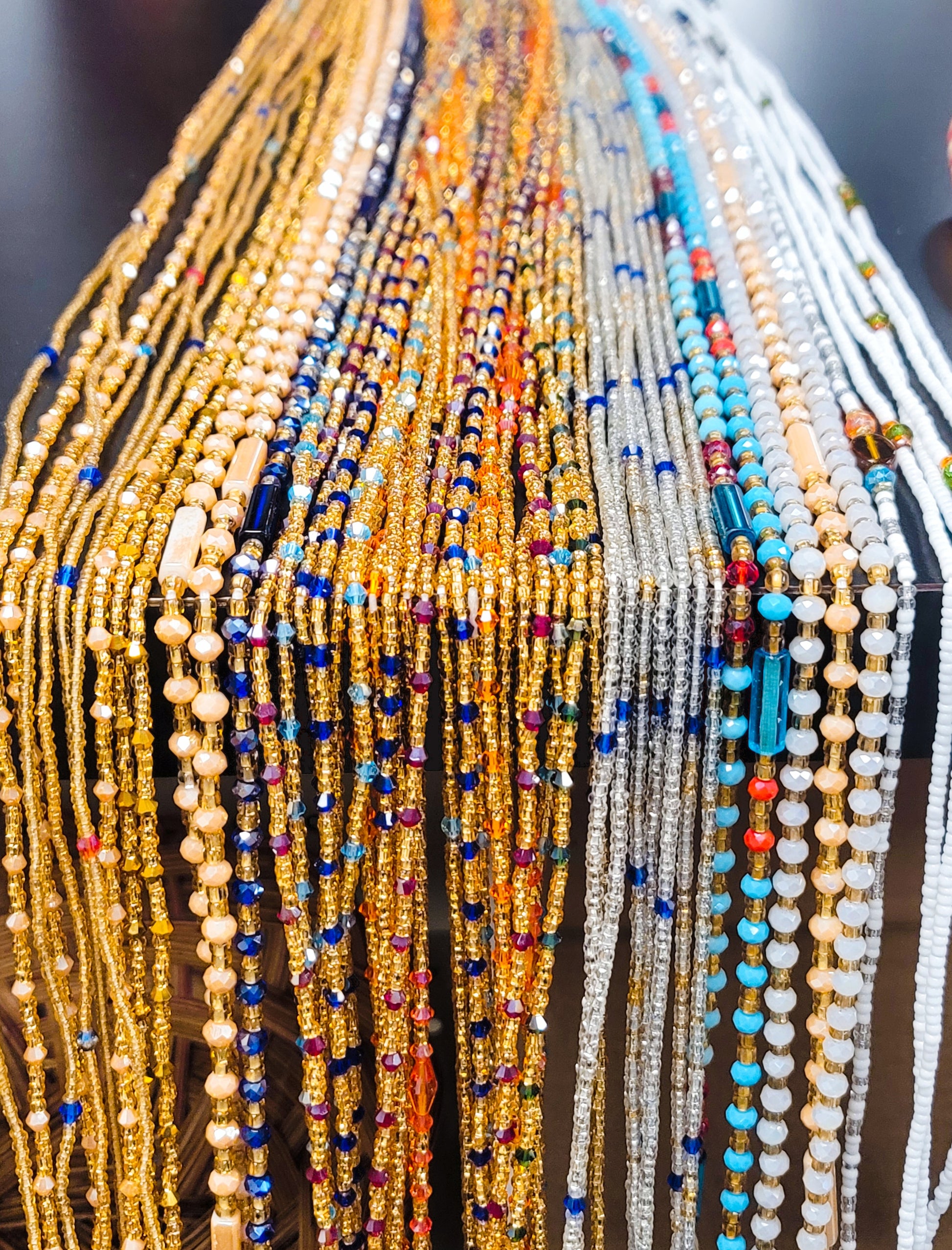 Beads Wholesale Colorful Waist Beads Bulk African Waist Beads