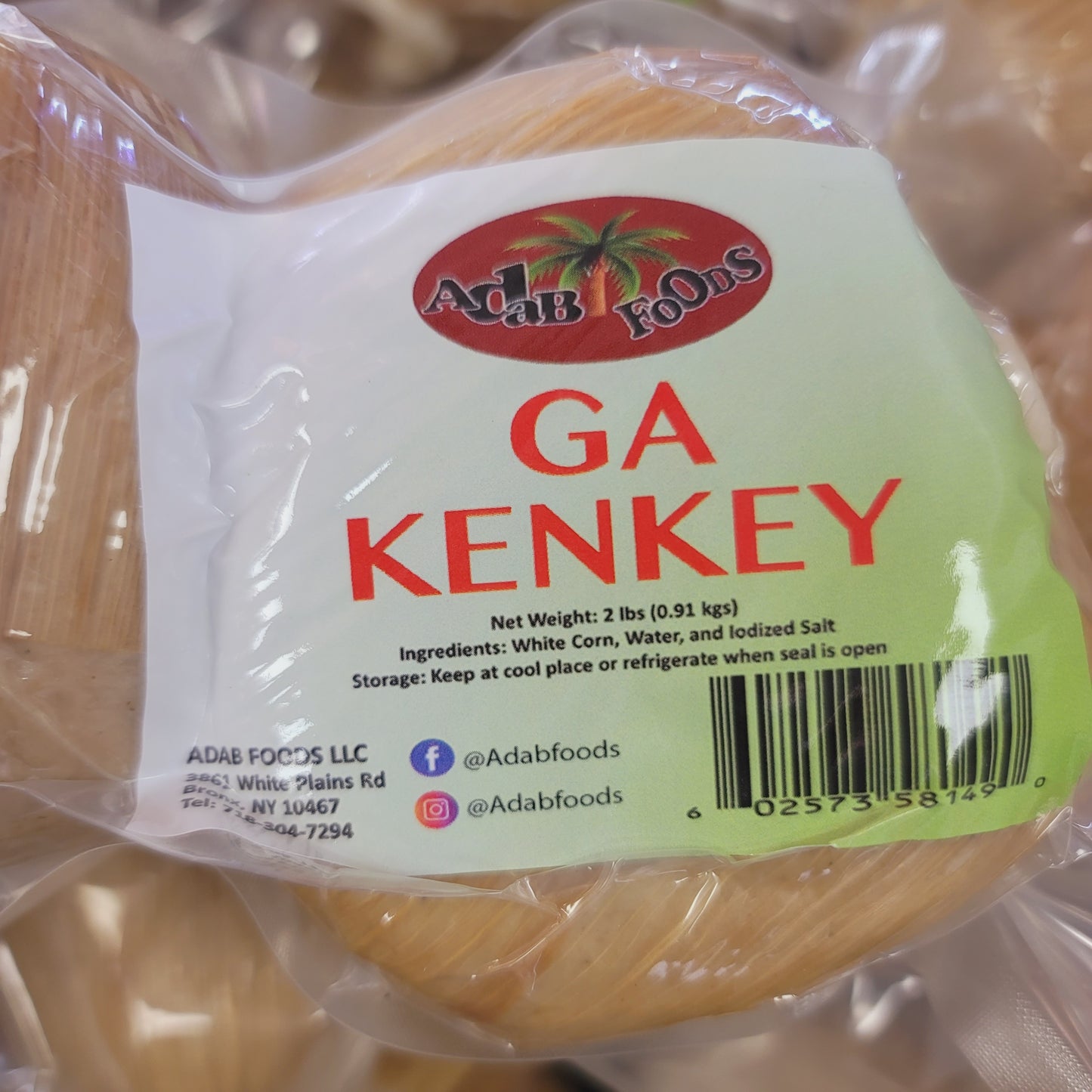 Ga kenkey Adab