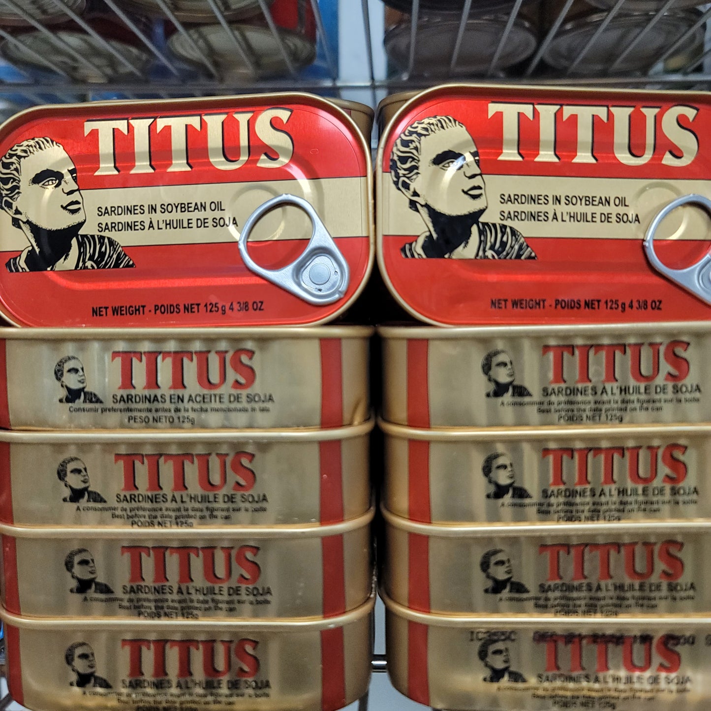 Titus Sardine  125g