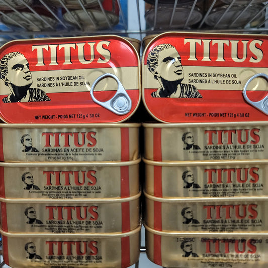 Titus Sardine  125g